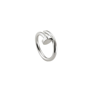 ANILLO CLAVO PLATEADO