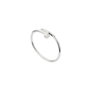 PULSERA CLAVO PLATEADA