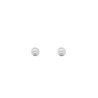 ARETES LOVE PLATEADOS