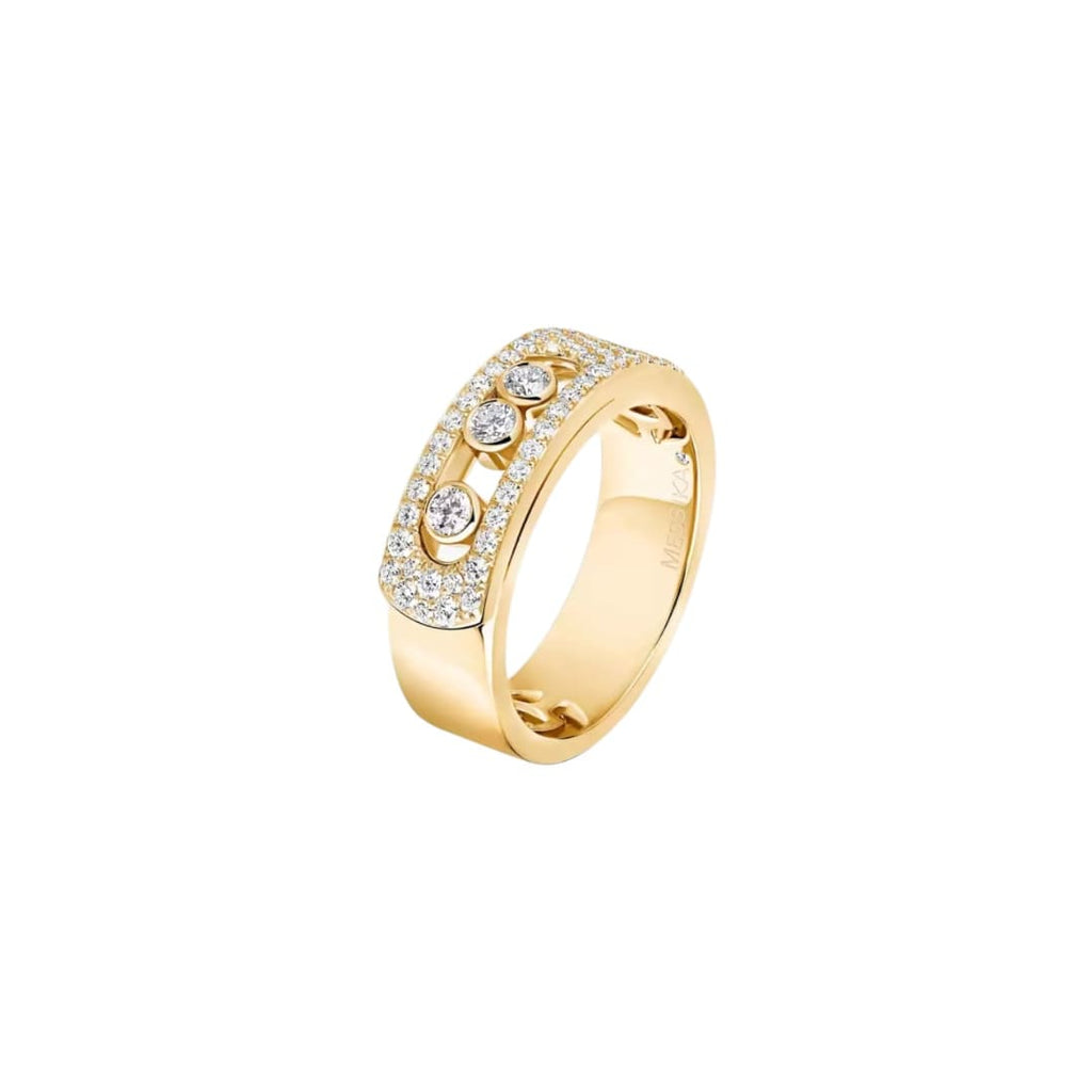 ANILLO MOVE NOA PAVE DORADO