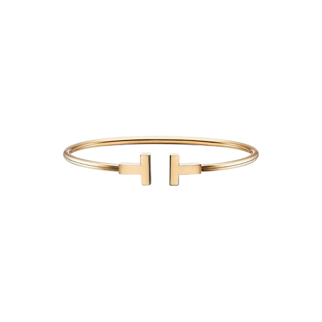 PULSERA T DORADA