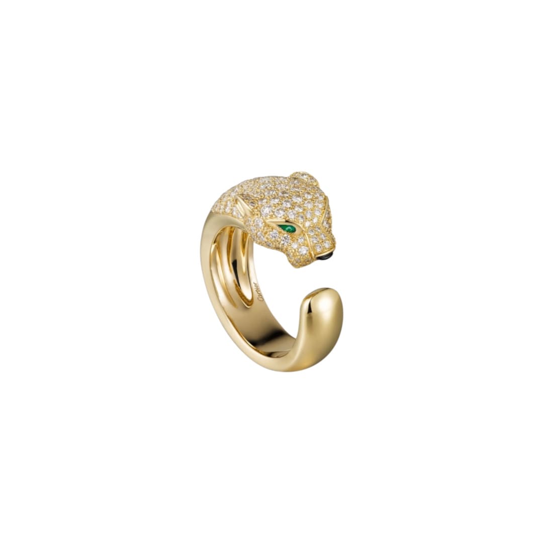 ANILLO PANTHERE DORADO