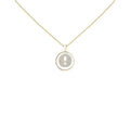 COLLAR LUCKY PAVE DORADO